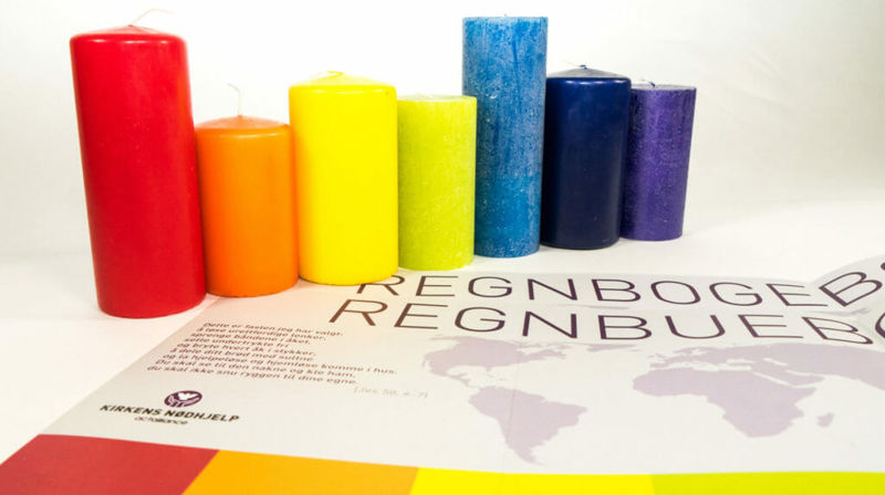 Regnbuens farger i fastetiden