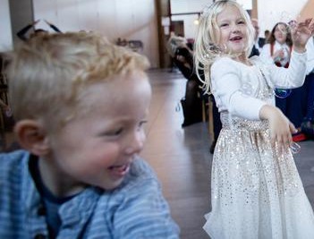 Lek og sang-gruppe på Supermandag