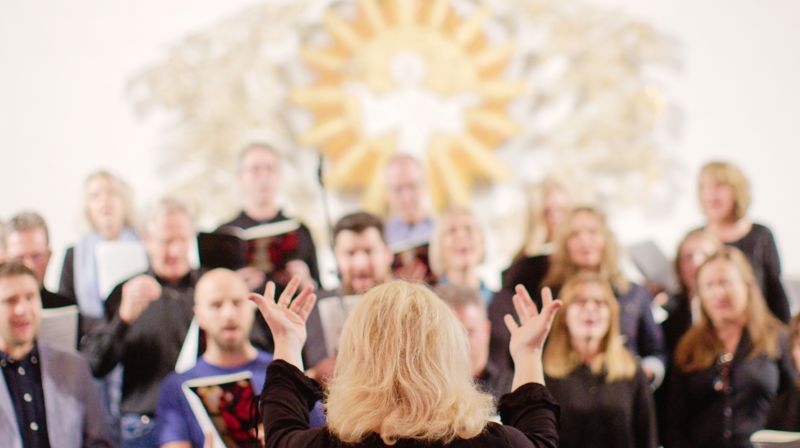 Dirigent Elisabeth Ødegård Widmer