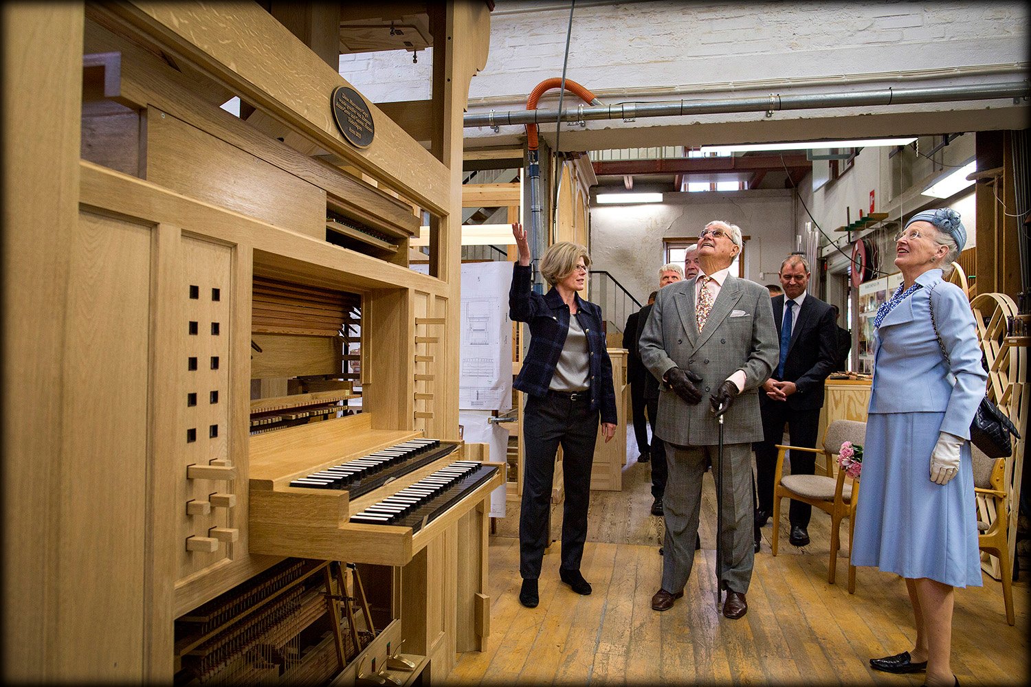 Besøk av dronning Margrethe