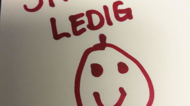 Ledig stilling som renholder i 50% stilling