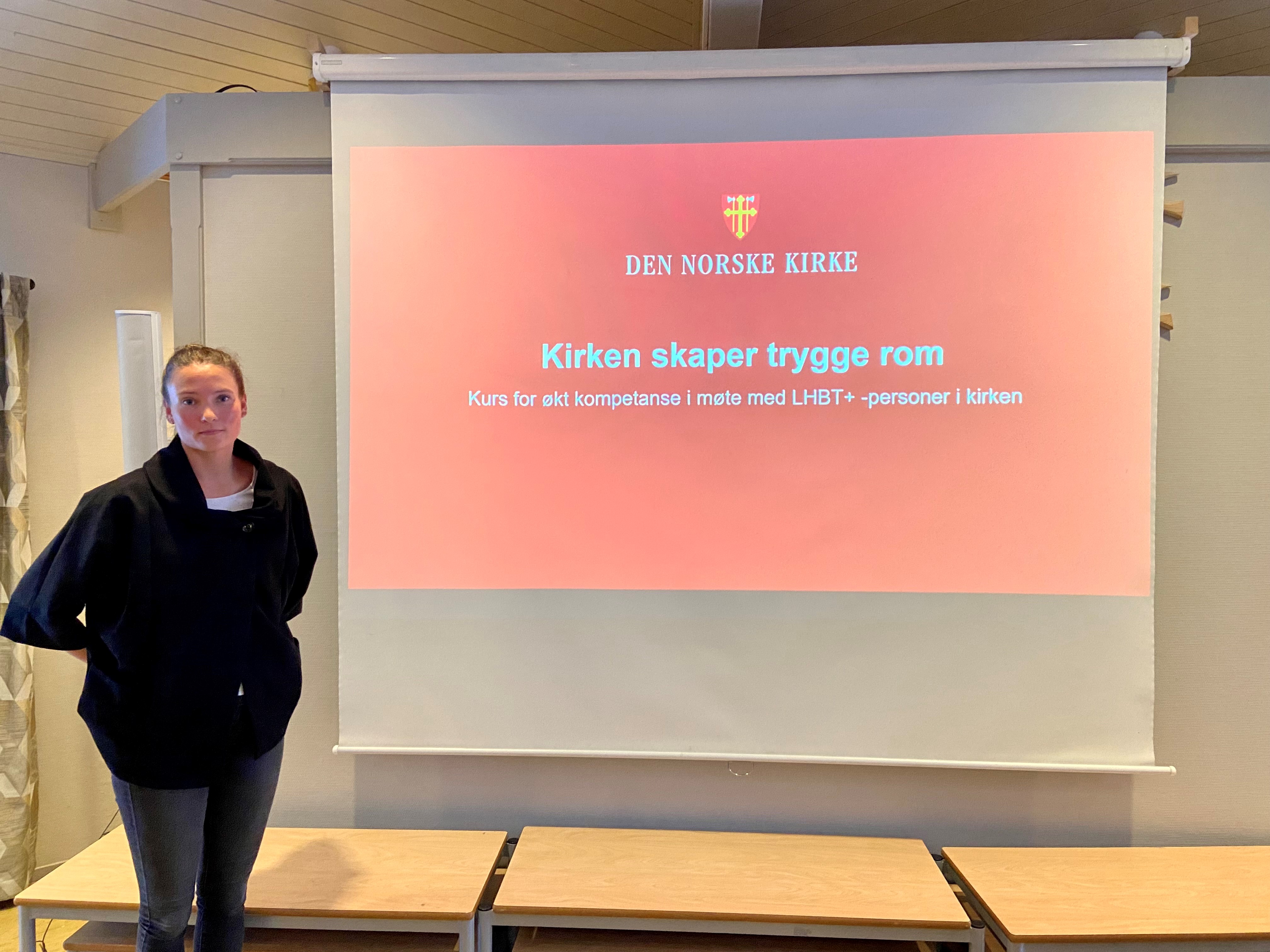 «Kirken skaper trygge rom» v/ Ranveig Dahle Svanholm.