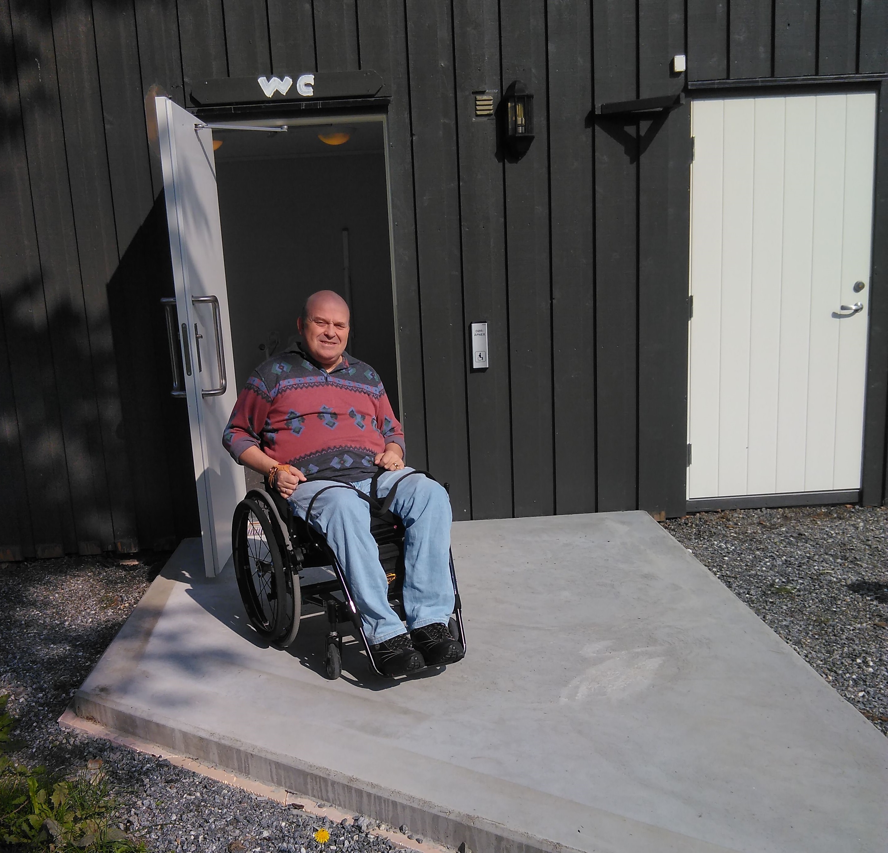 Enklere tilgang til toalett