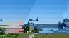 Ingdalen kirke i Agdenes sokn. Foto: Arne Løkken