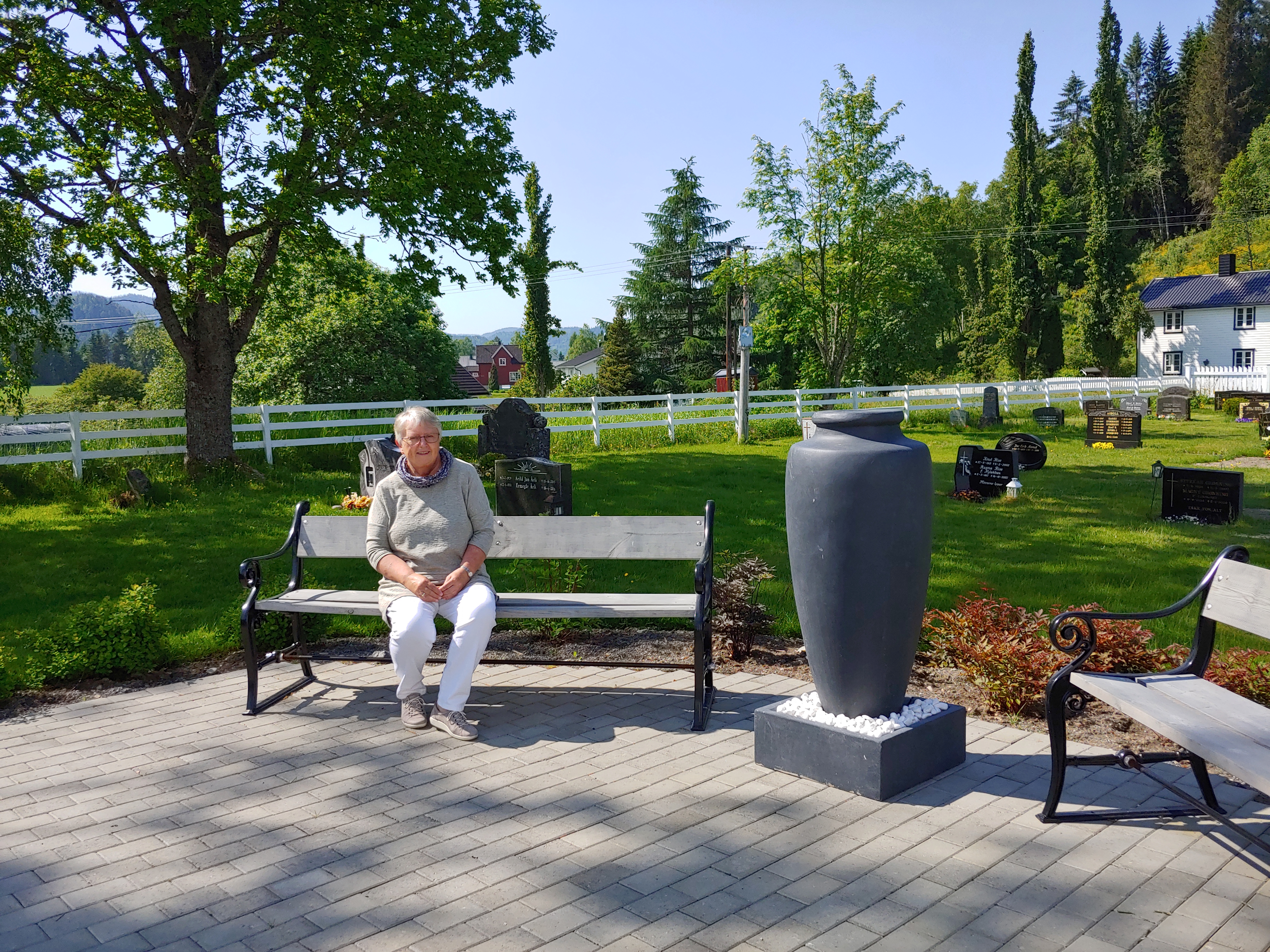 Elin Hestnes Dahl ved Moe kirke