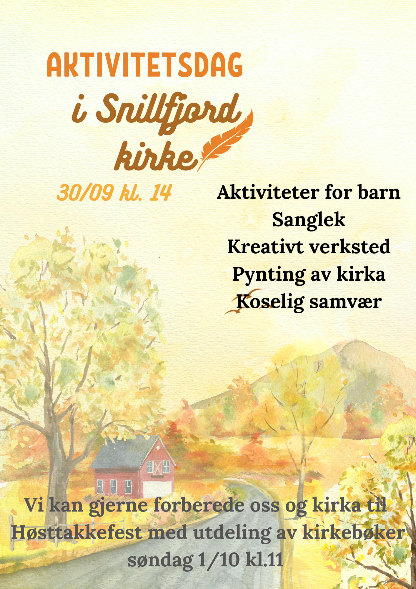 Aktivitetsdag i Snillfjord