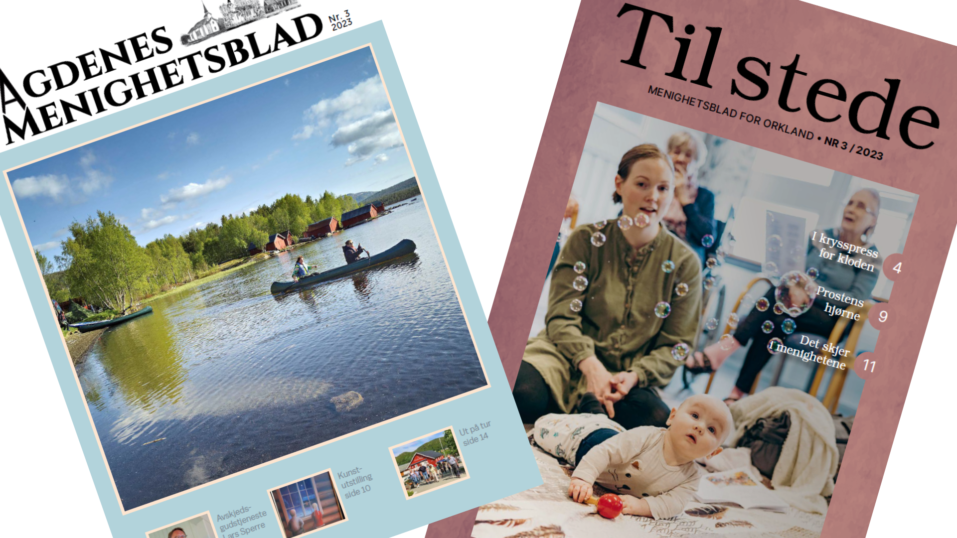 Nye menighetsblad