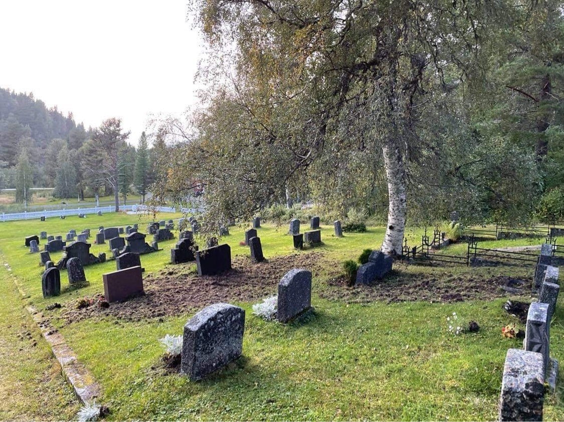 Grevling på Løkken kirkegård