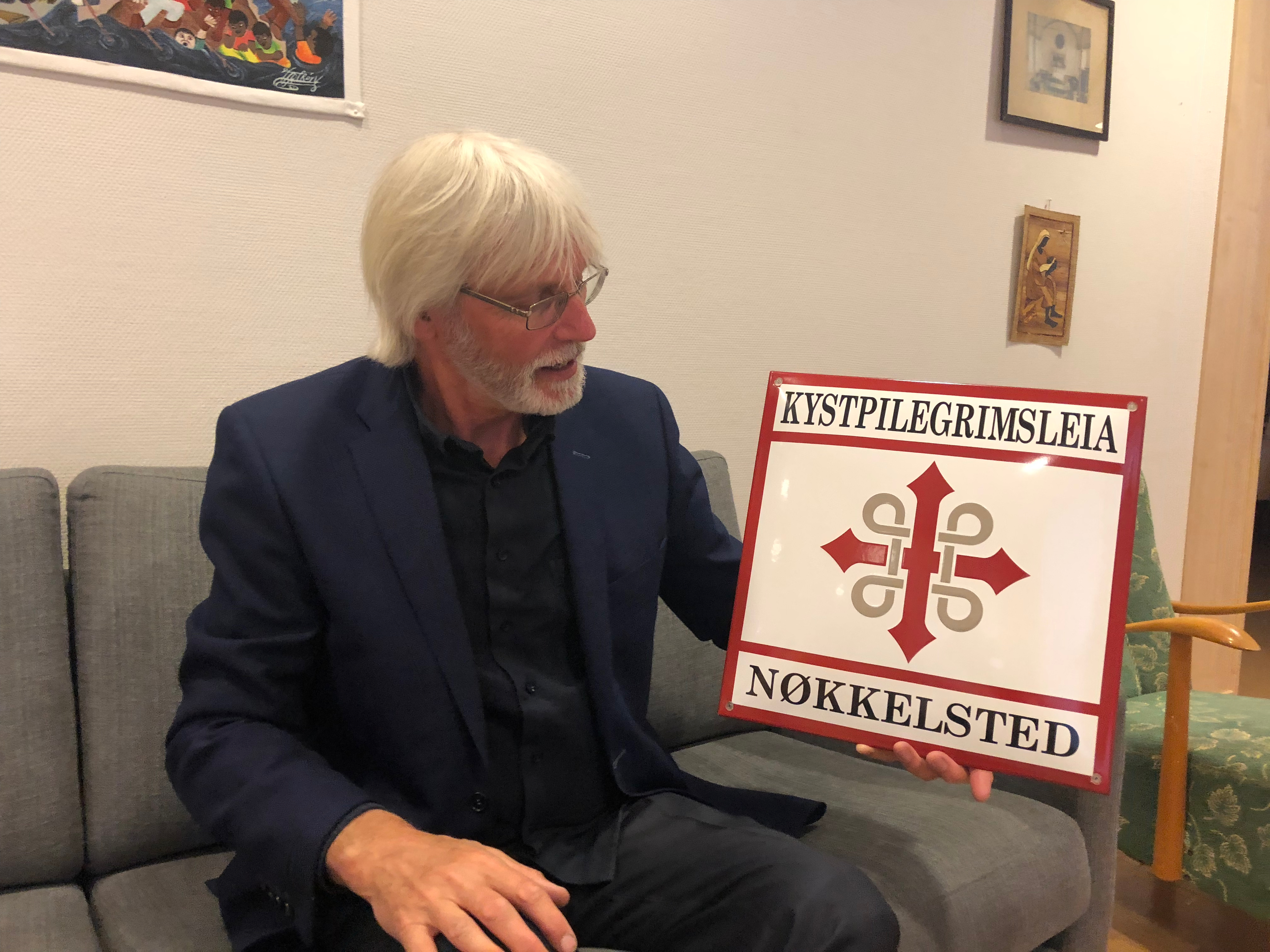 Ørland kirke er nøkkelsted i kystpilgrimsleia