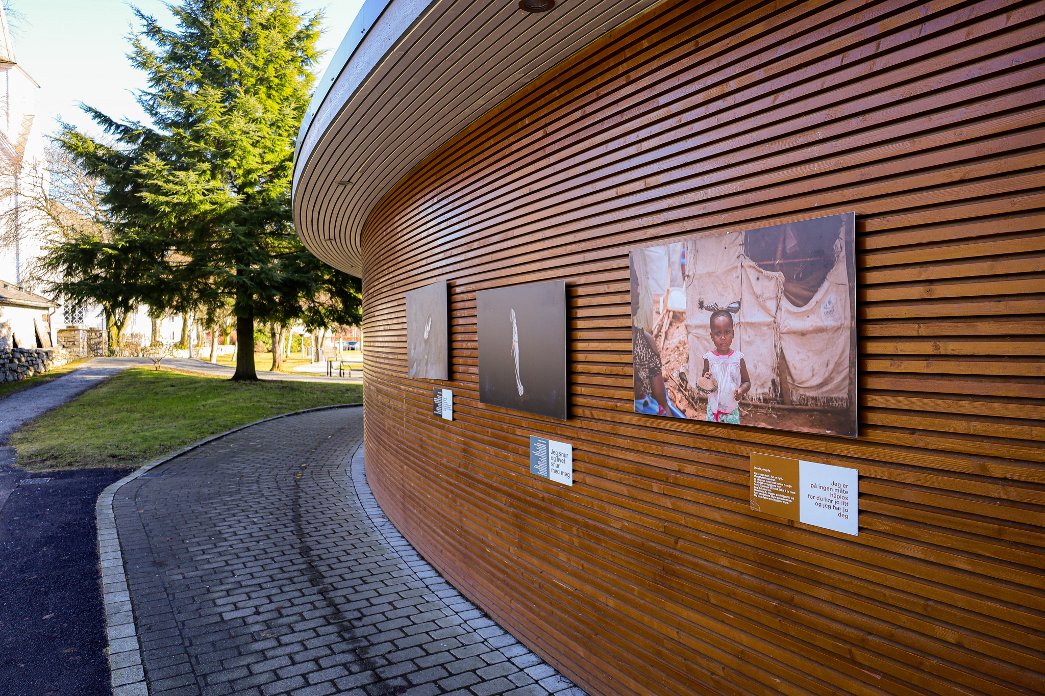 Utstillingsopning Kirkens nødhjelp sundag 5. mars