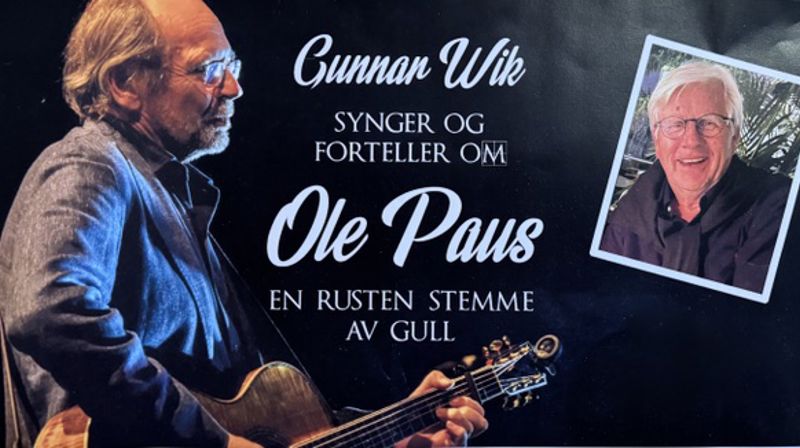 Ole Paus-hyllest i Tunet
