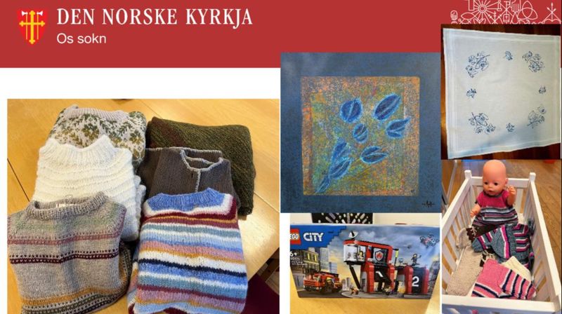 "Strikke-BASAR" 14. februar