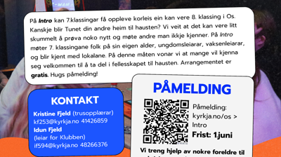 Intro-kveld for 7. trinn