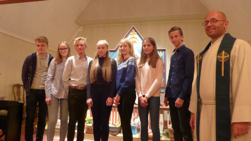 Konfirmantpresentasjon i Dalsbygda 2017