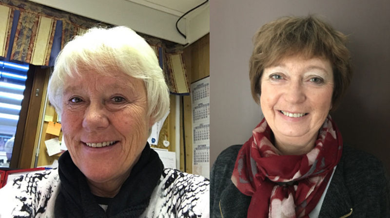 Randi pensjonist - Marianne ny kirkeverge