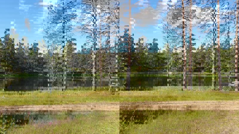 Friluftsgudstjeneste ved Buoddtjønna