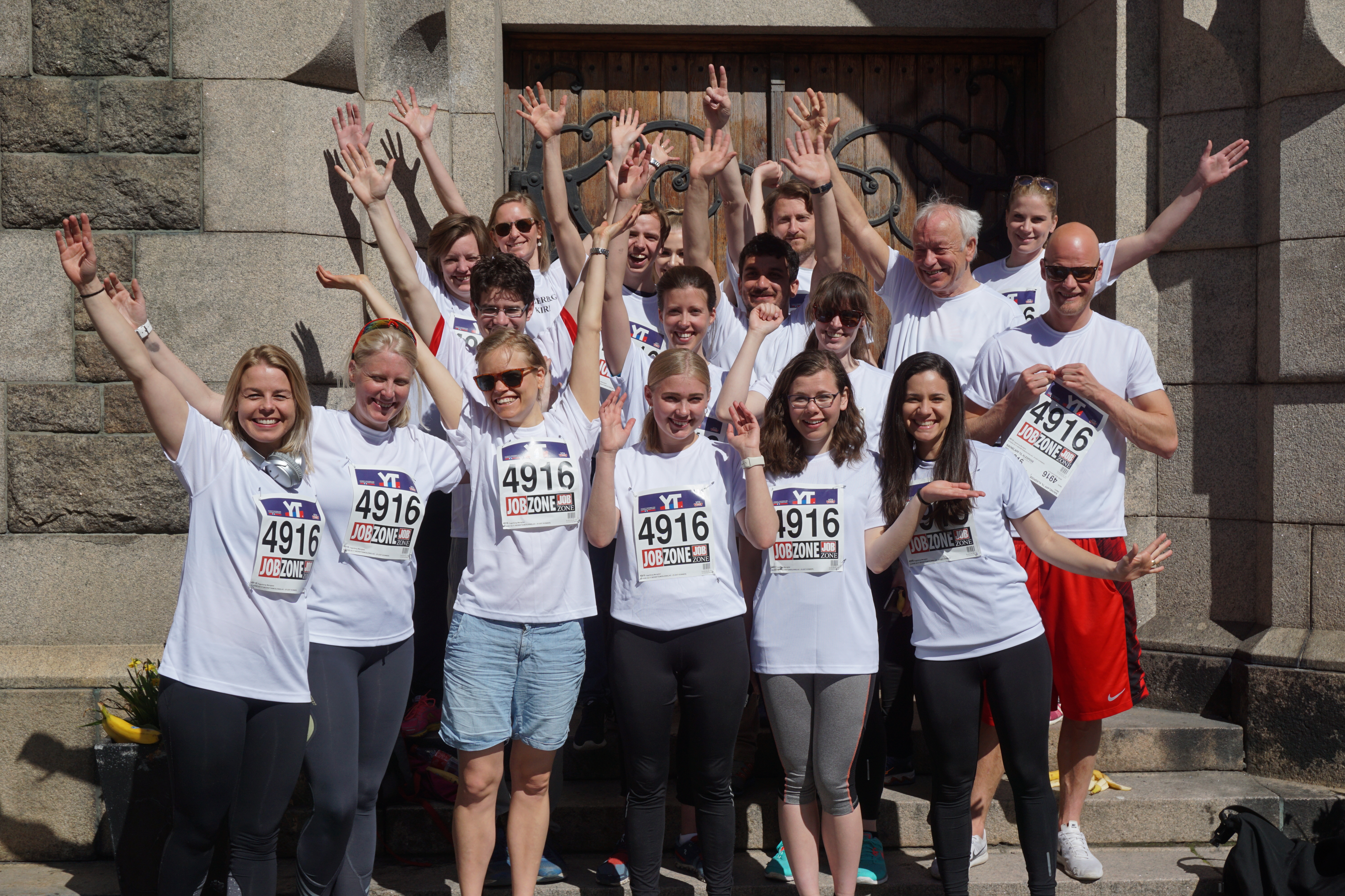 Lørdag er det Holmenkollstafett, og Fagerborg menighet stiller med eget lag. 