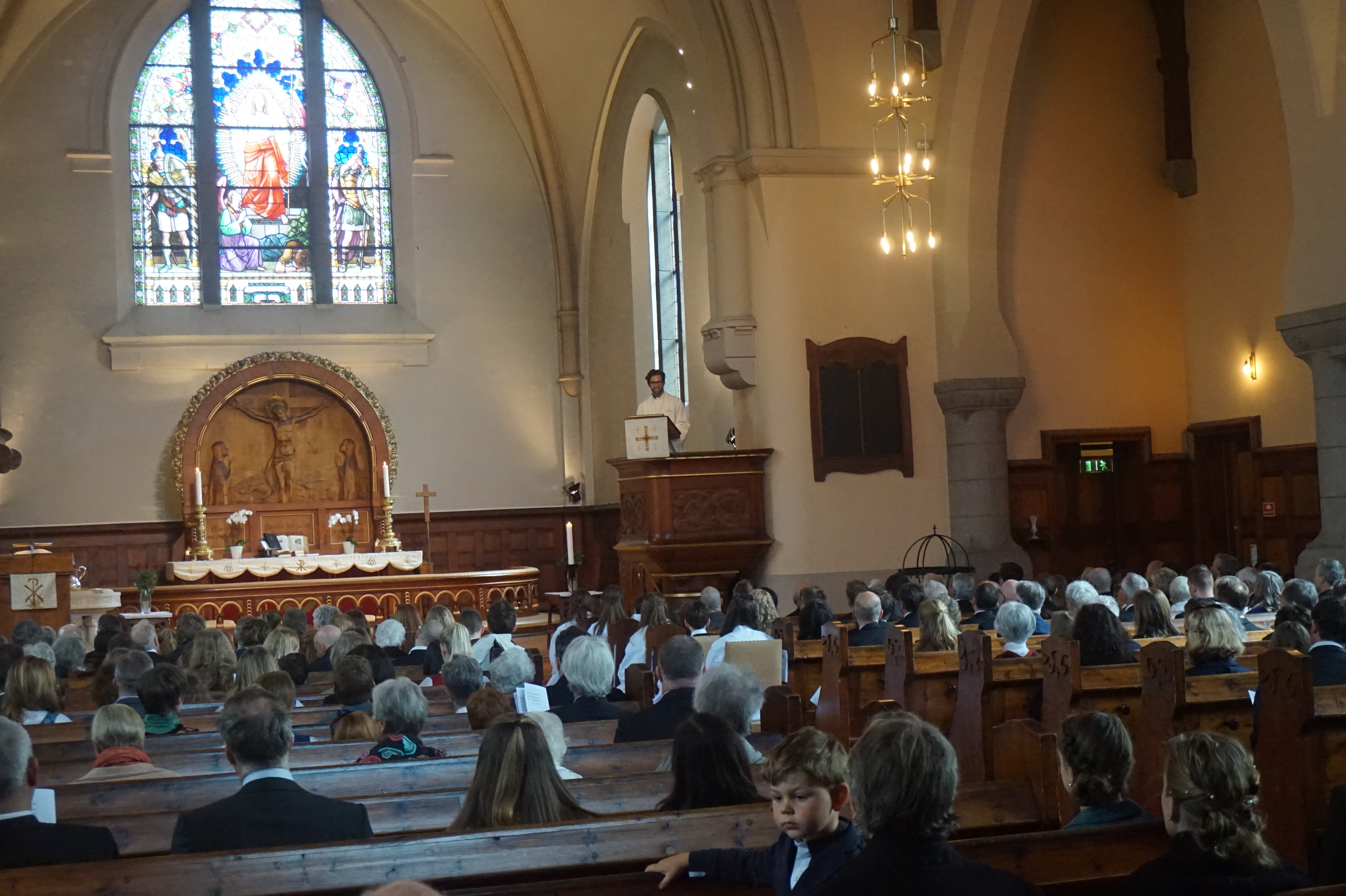 Kirka på fjerdeplass på service