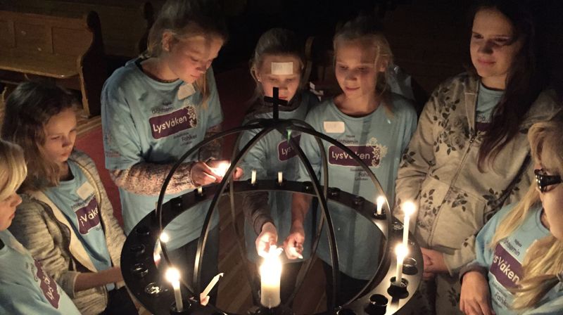 Overnatting i kirken