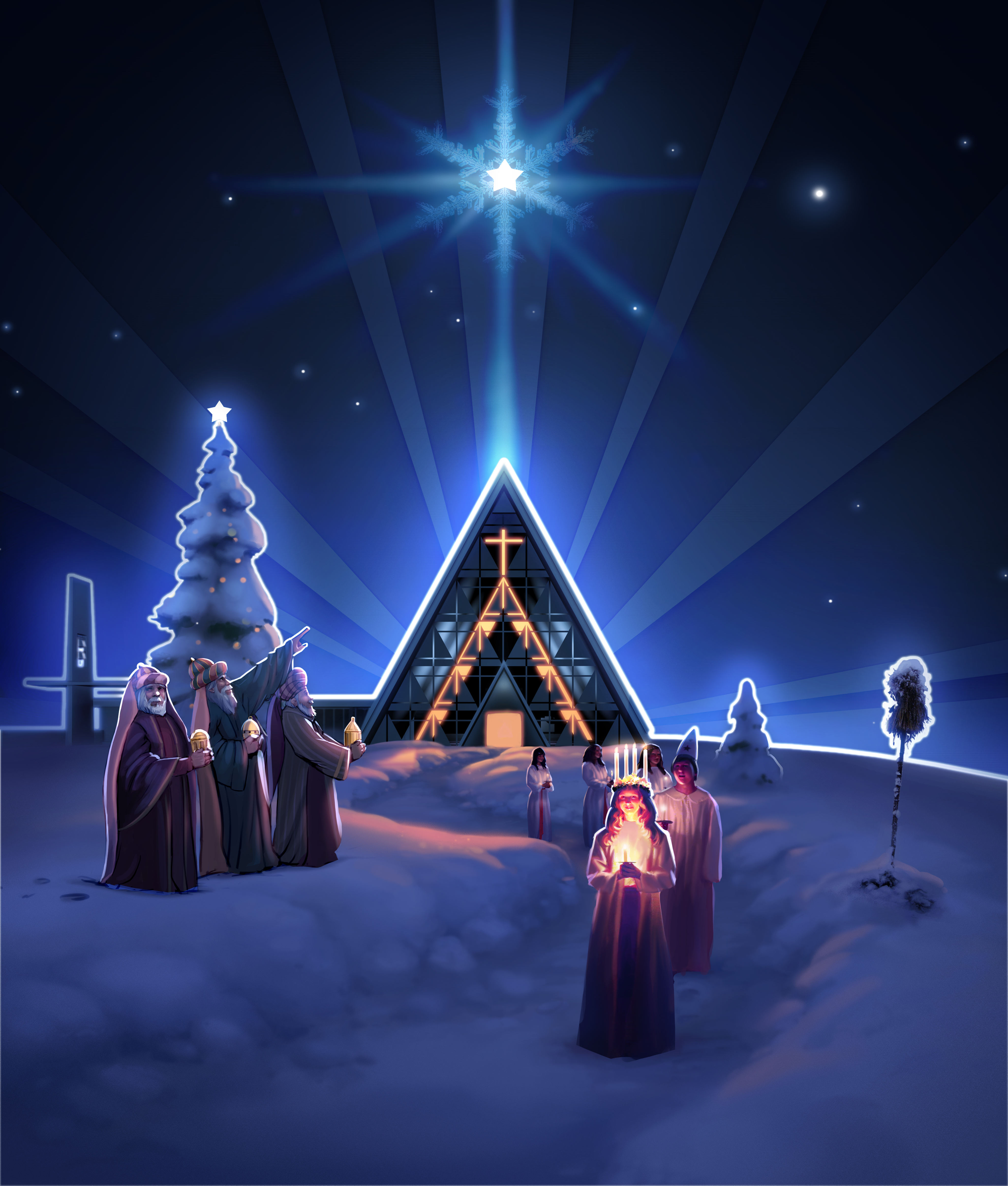 Julemarked i alle kanaler!