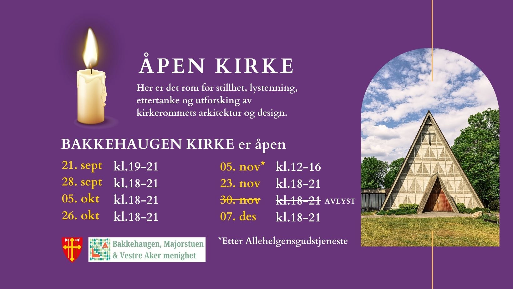 Åpen kirke Bakkehaugen