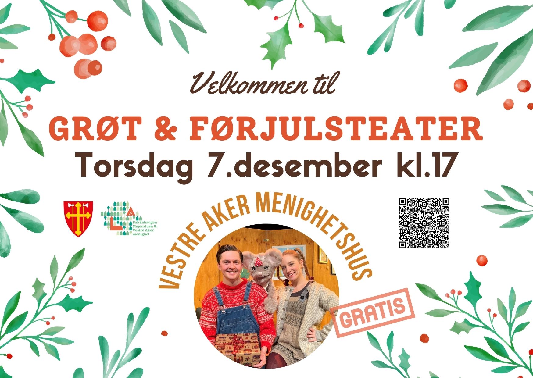 Førjulsteater og julegrøt