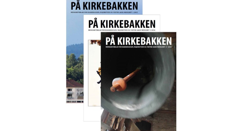 "På kirkebakken" er menighetsbladet til Bakkehaugen, Majorstuen og Vestre Aker menighet