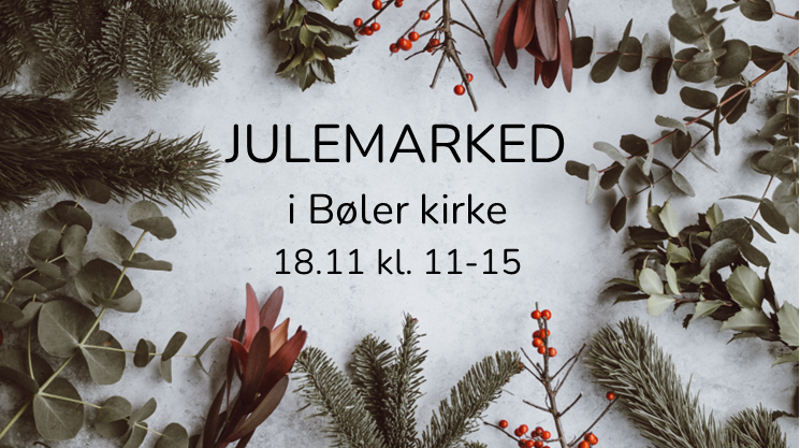 Velkommen til julemarked!