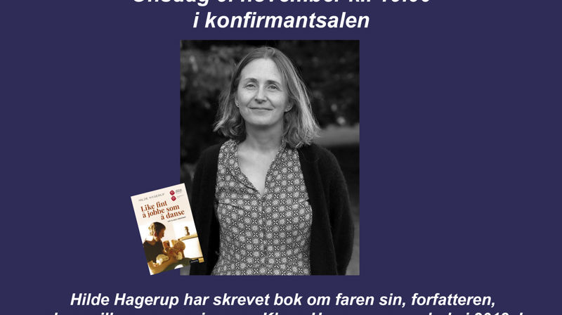 Litteraturkveld med Hilde Hagerup