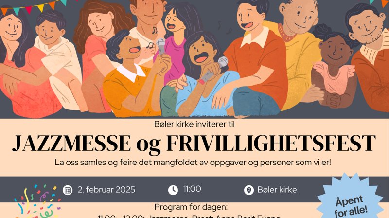 Jazzmesse og frivillighetsfeiring