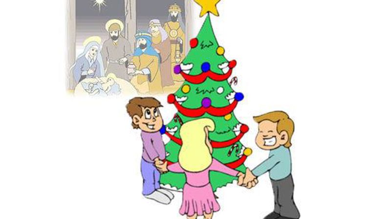 Gudstjeneste for små og store og juletrefest