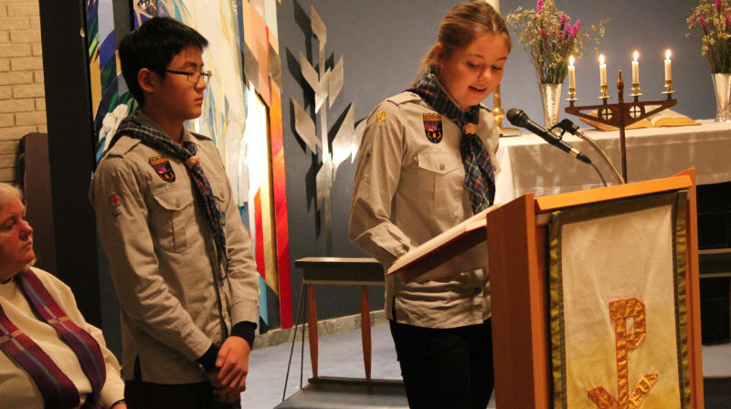 "Alle" var med og feiret advent i Bygdøy kirke