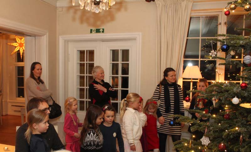 Flott juletrefest på Fredriksborg