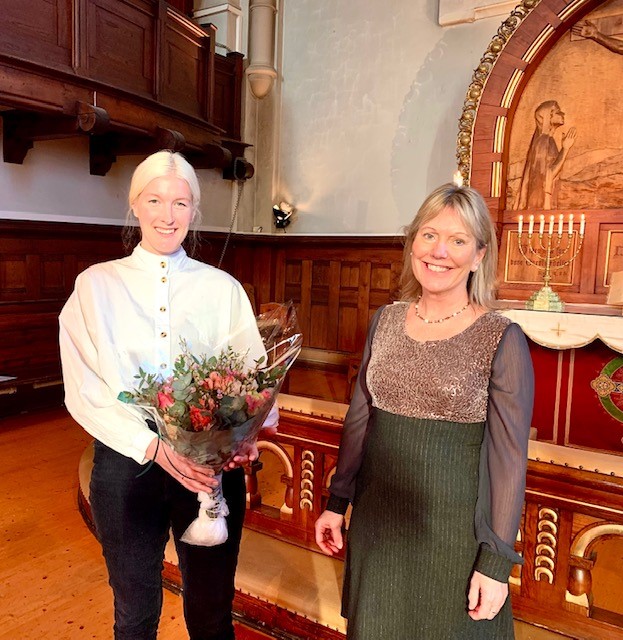 Ingrid Ribe-Nyhus ønskes velkommen som vår nye vikarprest