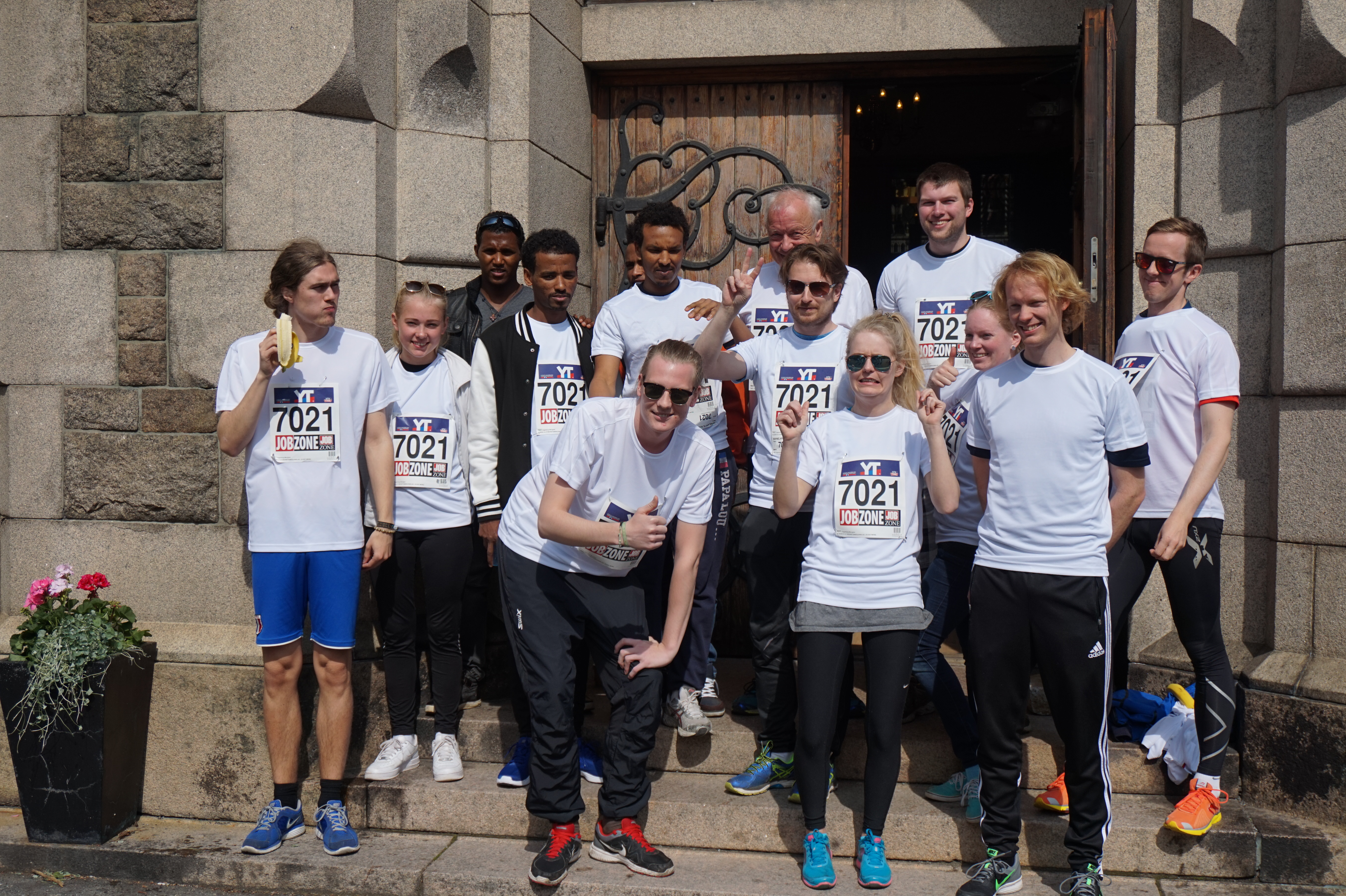 Stafettlaget til Fagerborg menighet.