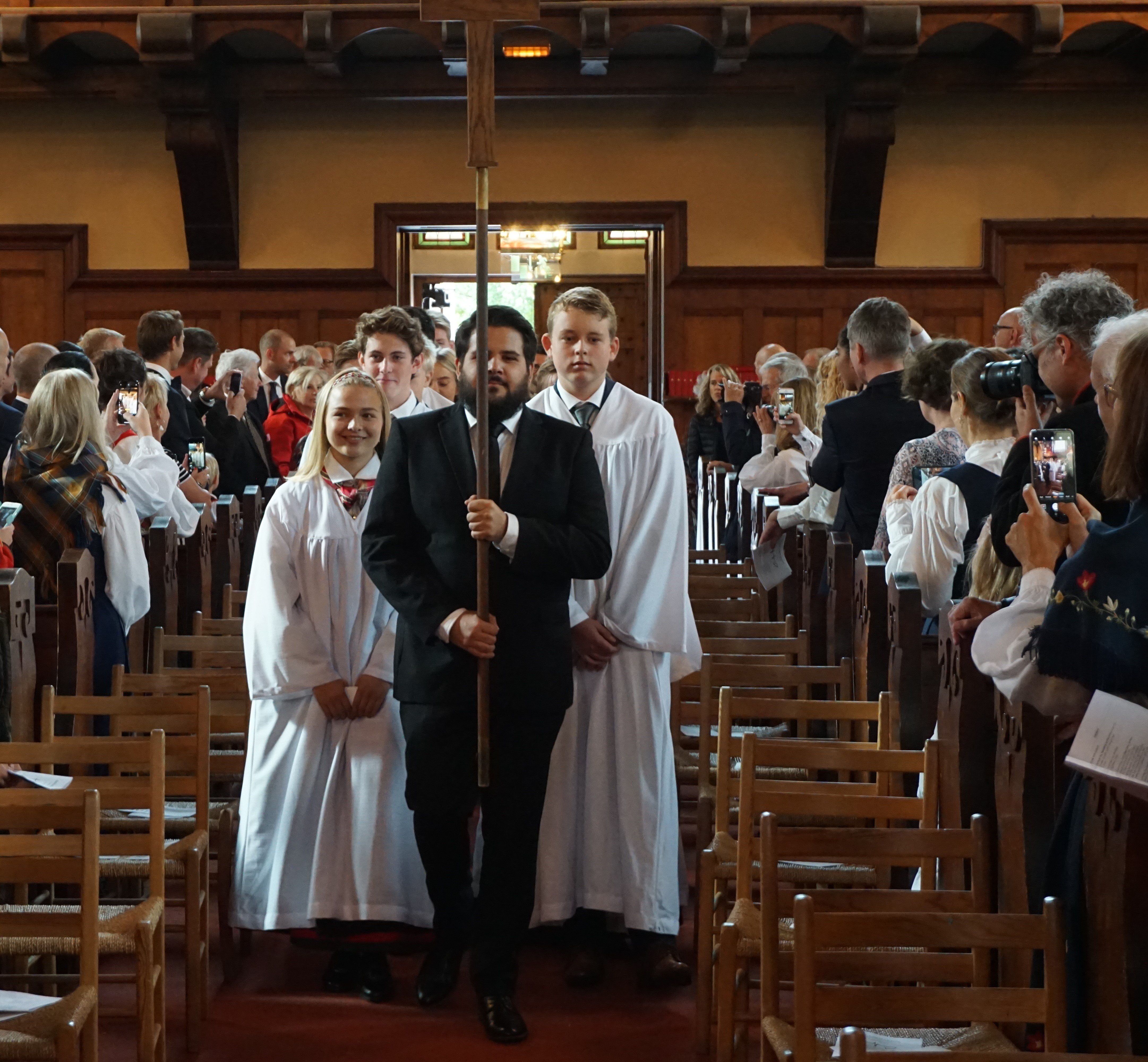 Konfirmant i Fagerborg kirke 2025