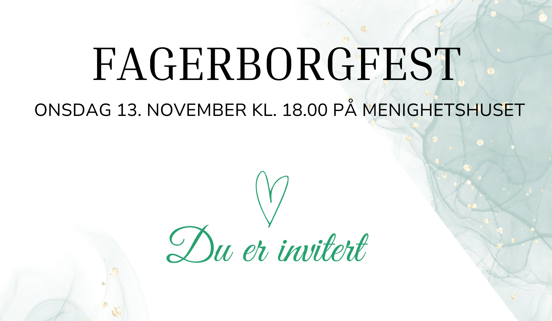 Velkommen til Fagerborgfest