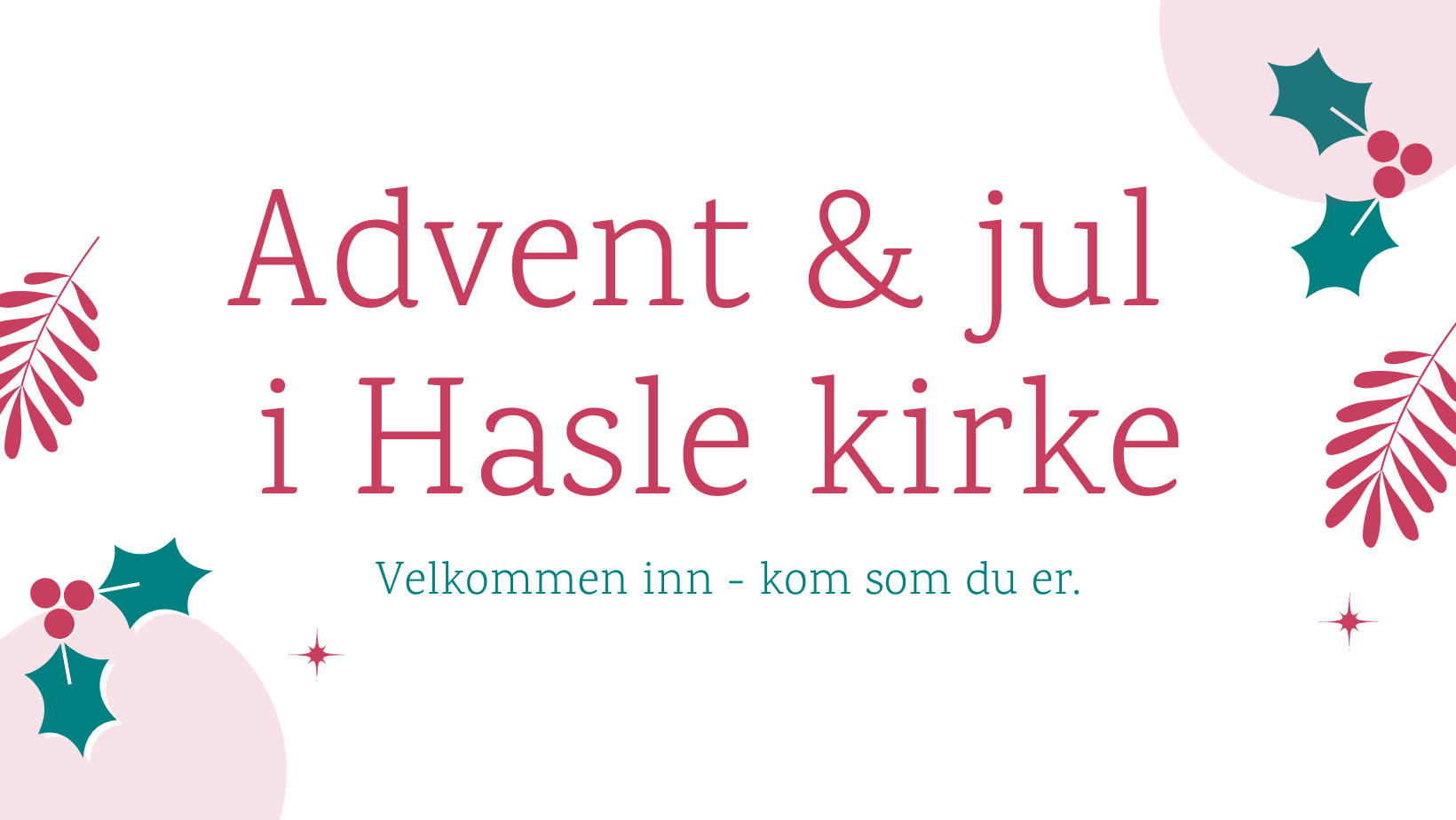 Advent & jul i Hasle kirke