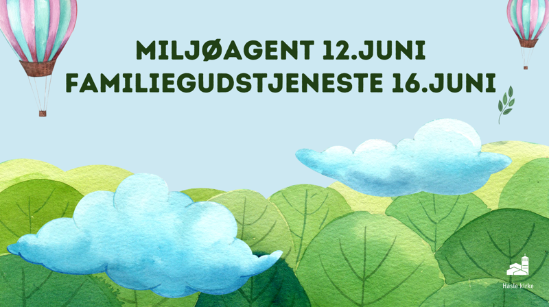 Bli miljøagent og vær med på skaperverkets dag onsdag 11. juni og søndag 15. juni