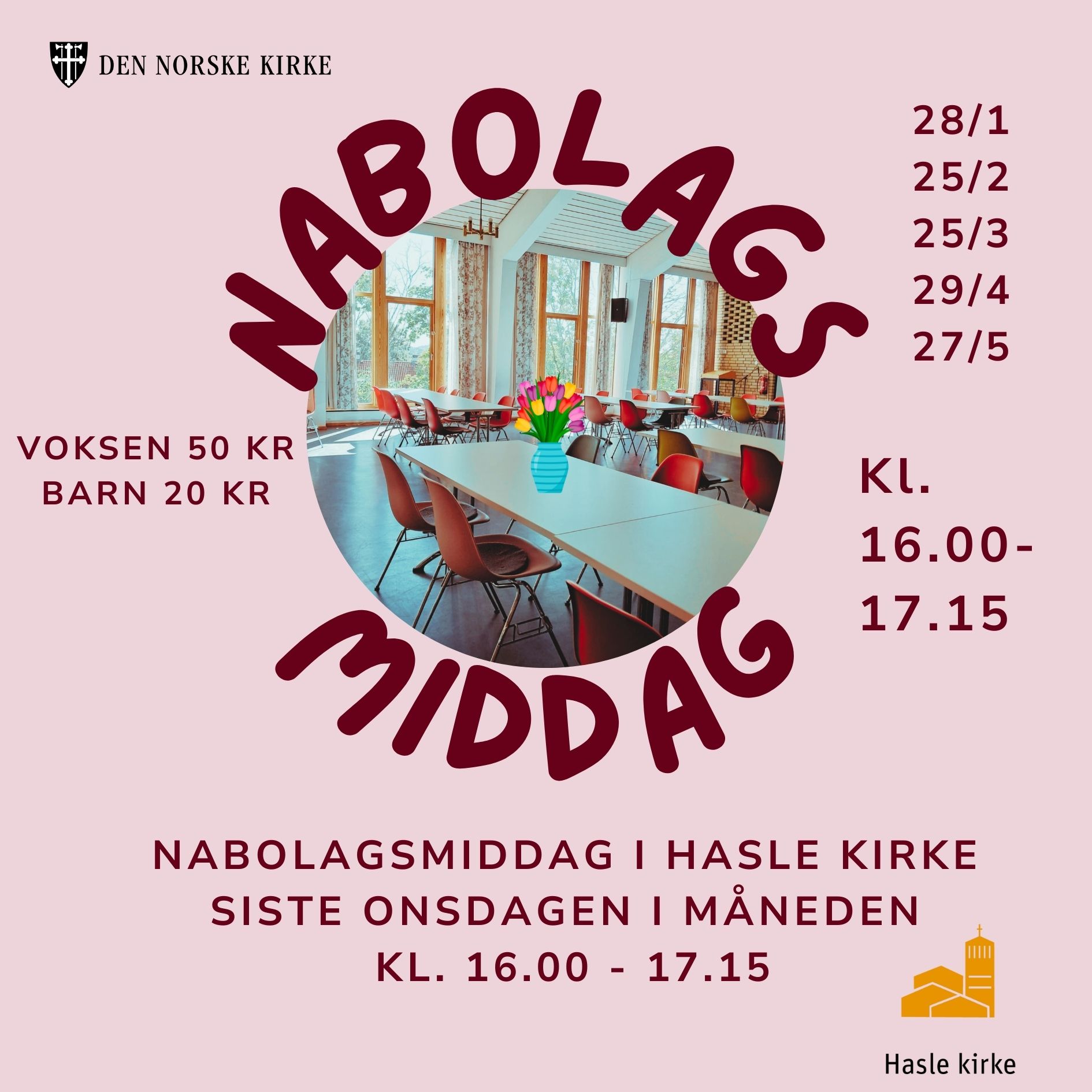 Nabolagsmiddag og barnas verksted
