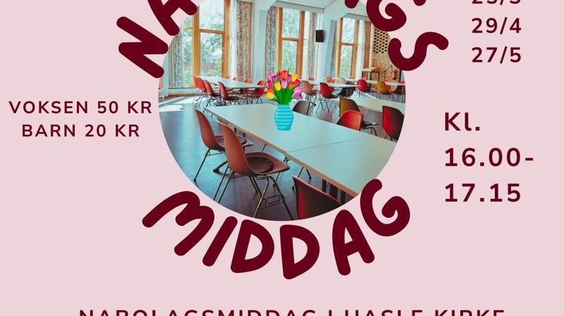 Nabolagsmiddag og barnas verksted