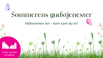 Sommerens gudstjenester