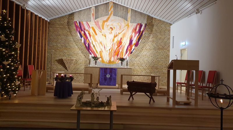Jula i Hasle kirke