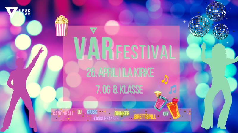 Bli med på VÅR festival for 7. & 8. klasse