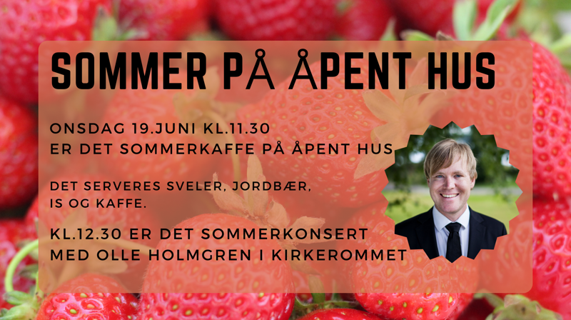 Sommerkonsert på Åpent hus