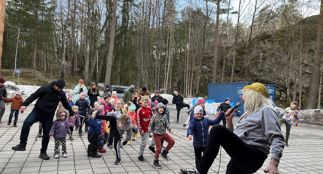 Full fart på fasteaksjonen!