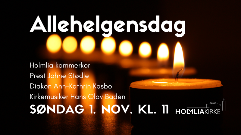 Allehelgensdag, 1. nov. kl. 11