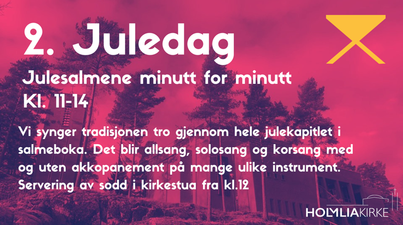 Julesalmene minutt for minutt