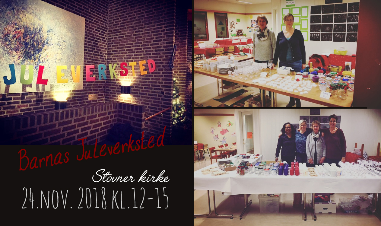 Barnas JULEVERKSTED 23.nov. 2019