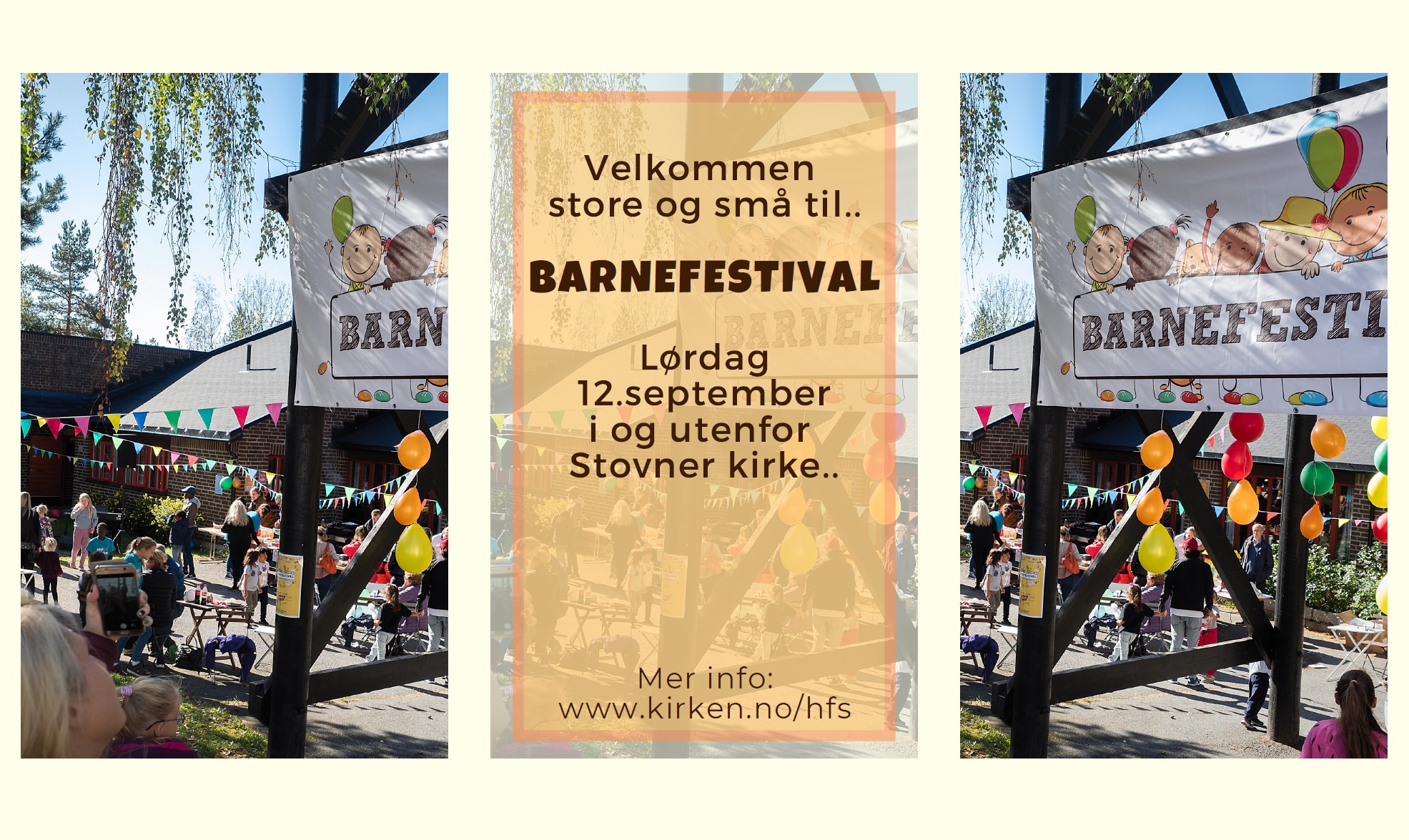 Barnefestival 12.sep. i Stovner kirke